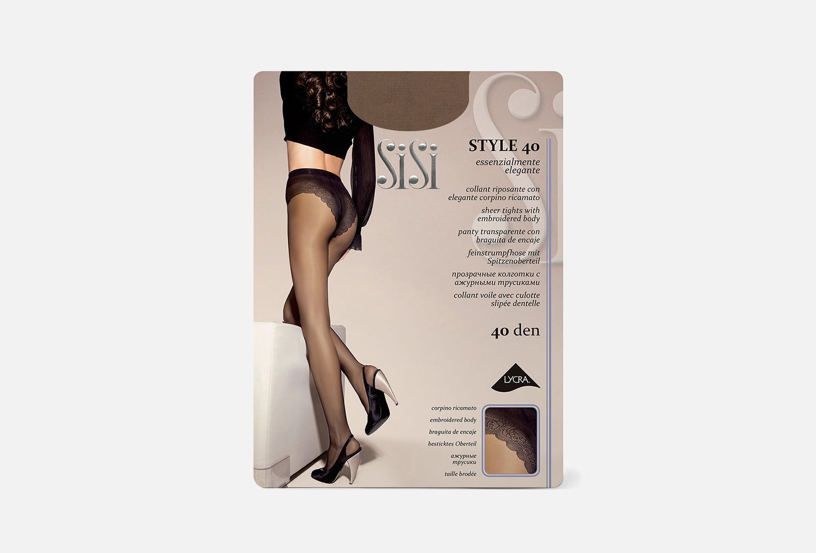 Sisi Колготки 40 den Style Daino Daino 5 — купить, цена в Москве