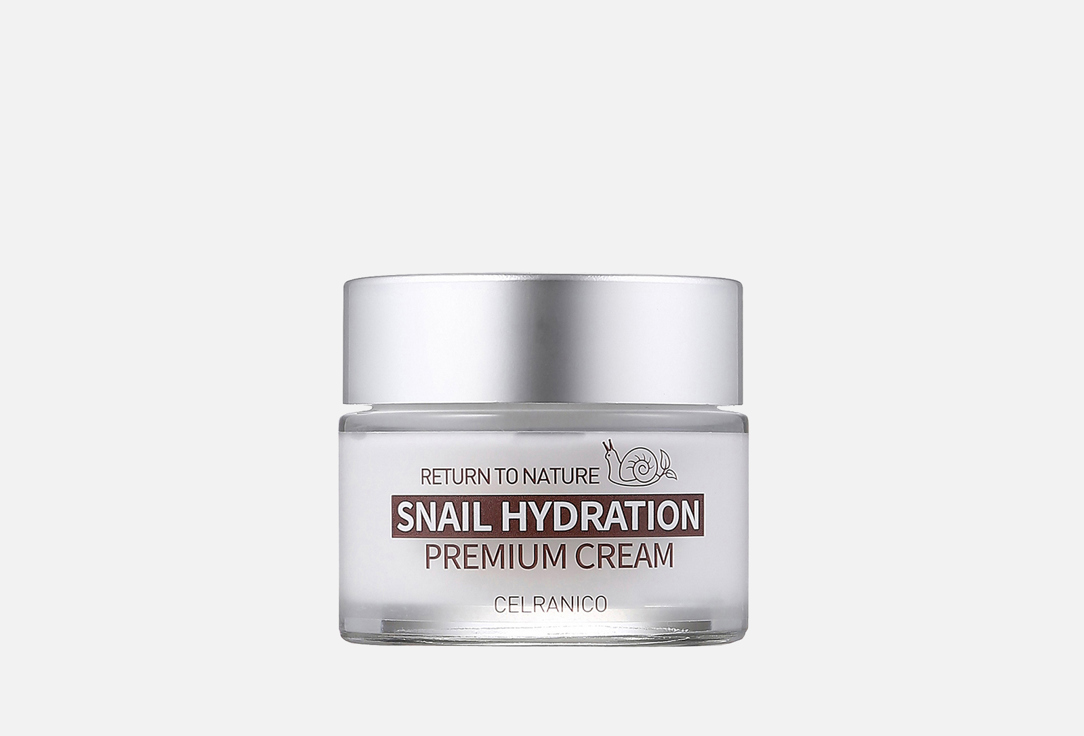 Крем для лица с муцином улитки CELRANICO Return To Nature Snail Hydration Premium Cream 