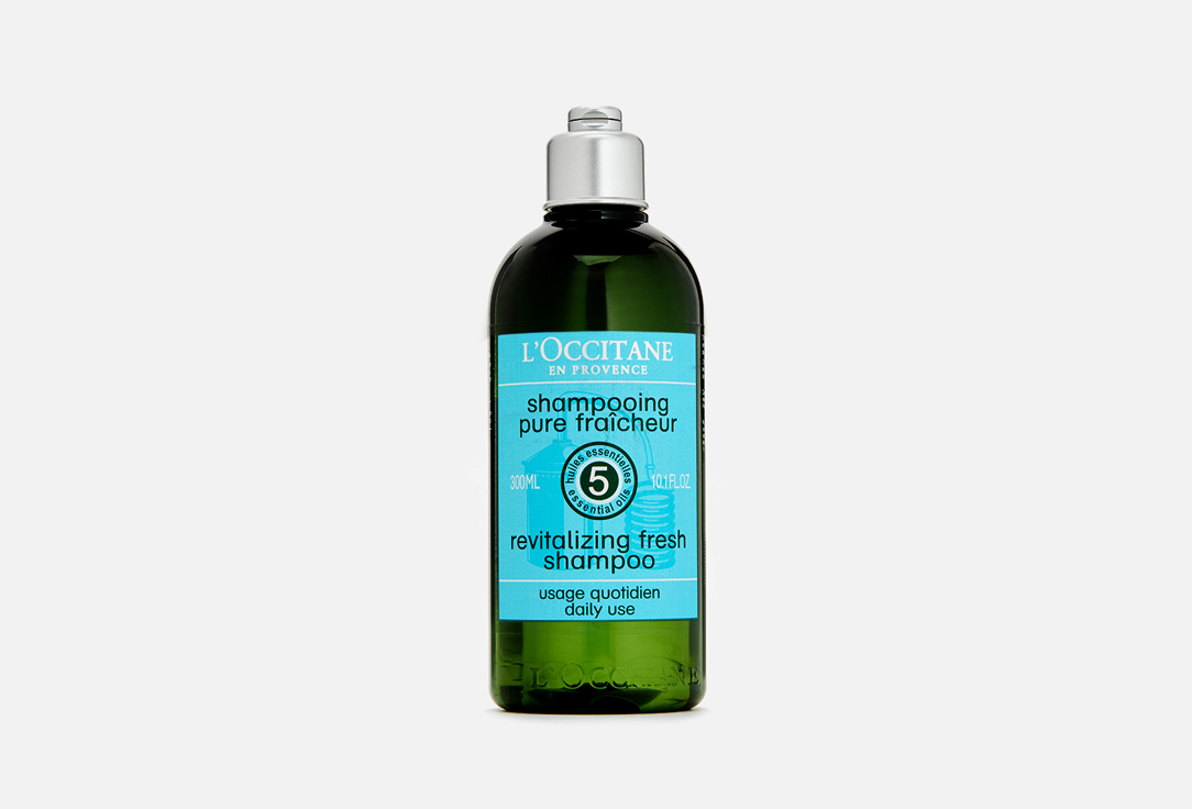 Освежающий шампунь для волос L'OCCITANE Aromachology 300 мл цена и фото