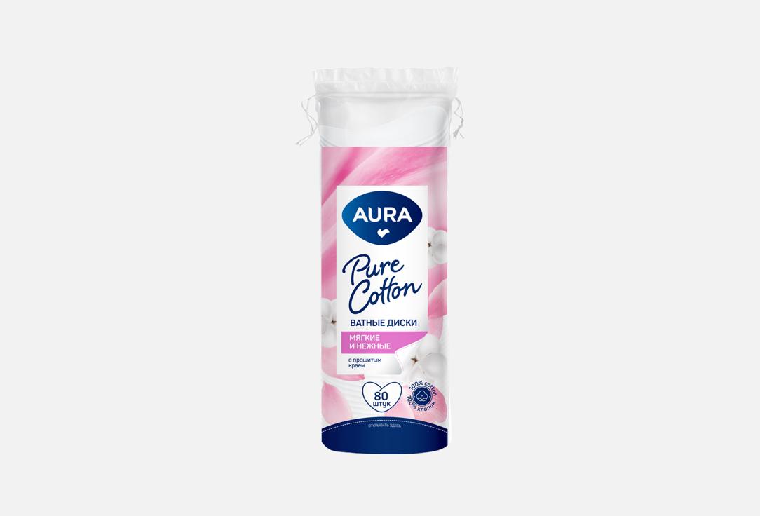 

Ватные диски AURA, Beauty Cotton Pads 80 шт