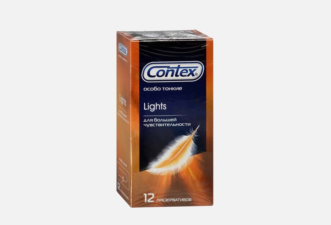 Презервативы 12шт. CONTEX Lights 