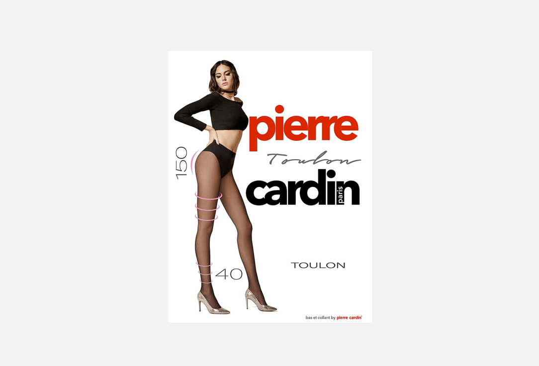 цена колготки PIERRE CARDIN Toulon черные 40 den 2 мл