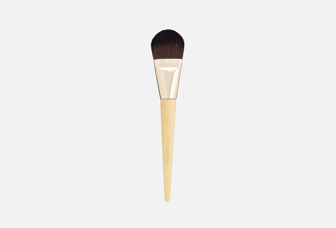 Кисть для тонального крема CLARINS PINCEAU FOND DE TEINT 1 шт by terry pinceau pochoir perfection teint foundation makeup brush