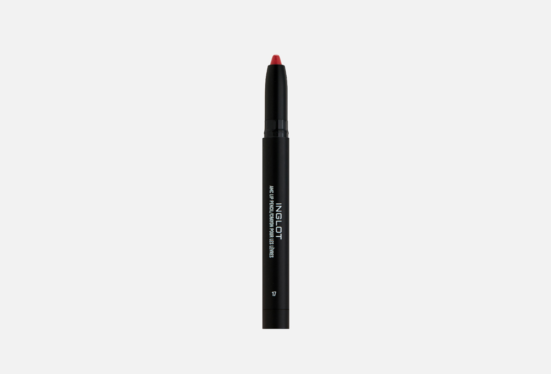 Контурный карандаш для губ с точилкой Inglot AMC lip pencil matte with sharpener  17
