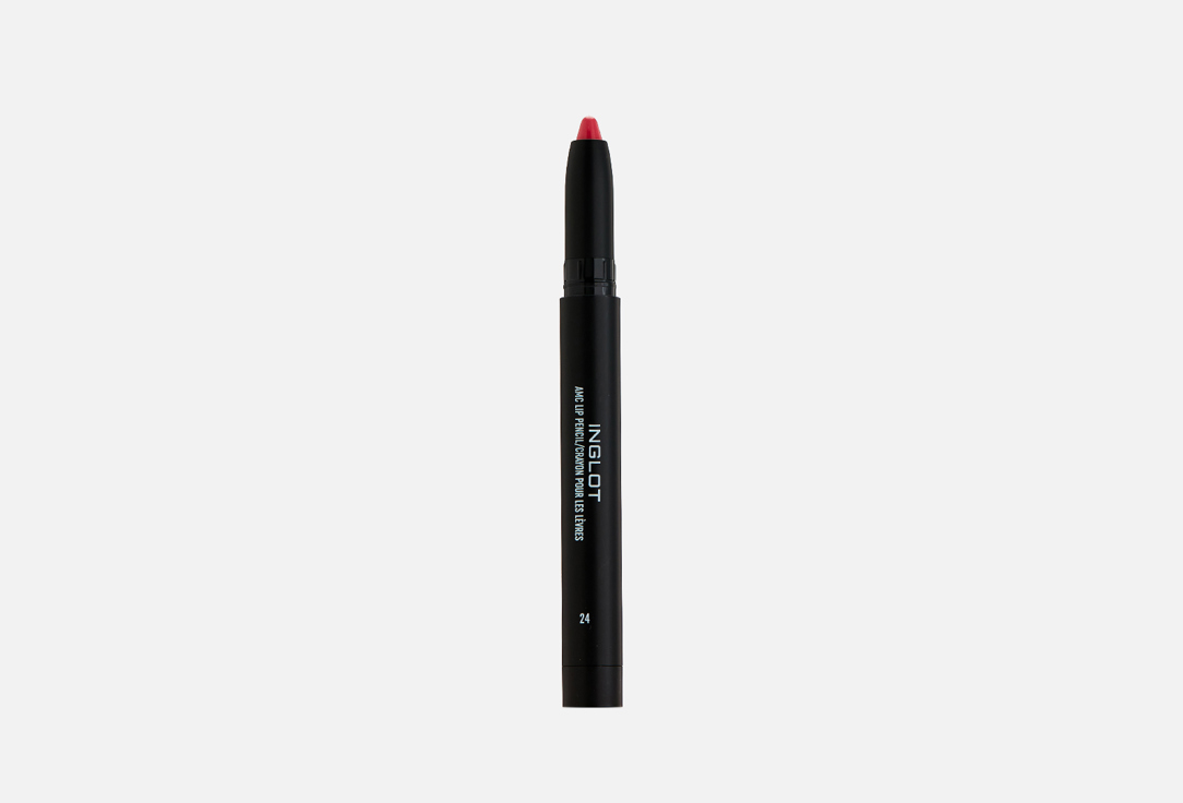 Контурный карандаш для губ с точилкой Inglot AMC lip pencil matte with sharpener  24