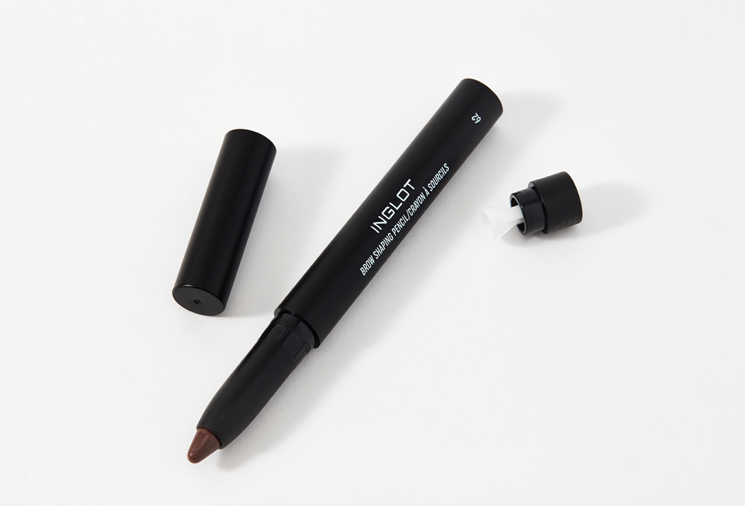 Карандаш для бровей с точилкой Inglot Brow shaping pencil 62