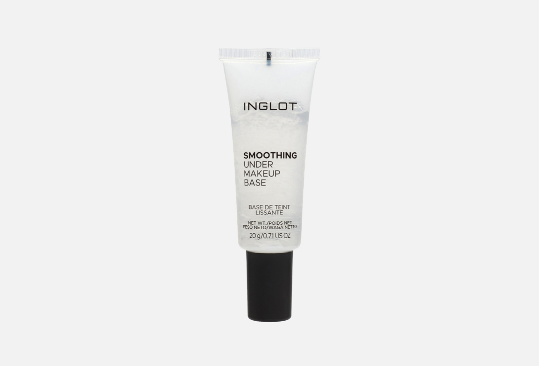 

База под макияж лица INGLOT, Прозрачный, Smoothing under makeup base 20 г