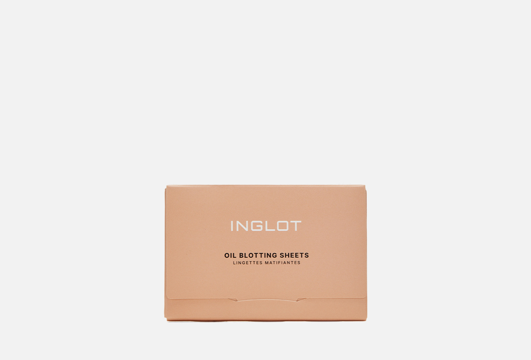 

Салфетки матирующие INGLOT, Белый, Oil blotting sheet 50 шт