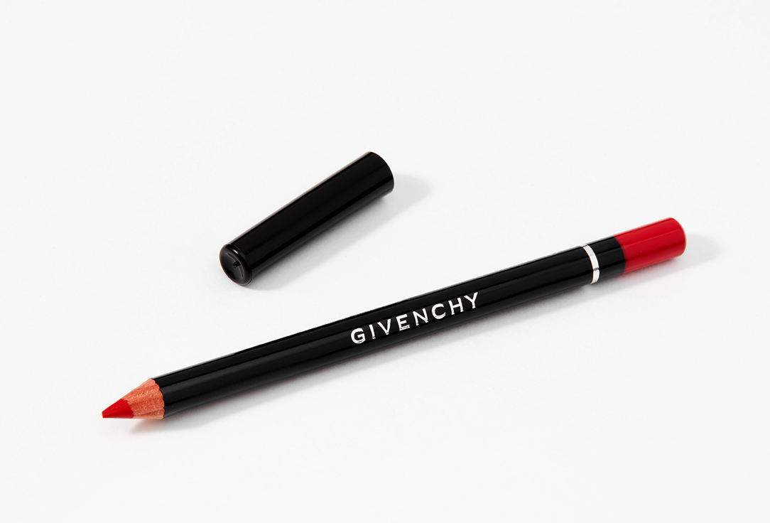 Водостойкий карандаш для контура губ с точилкой Givenchy  LIP LINER 6 карминовые лодочки