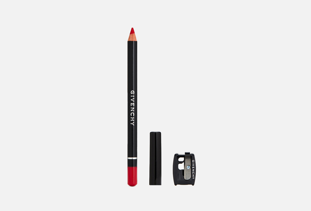 Водостойкий карандаш для контура губ с точилкой Givenchy  LIP LINER 6 карминовые лодочки