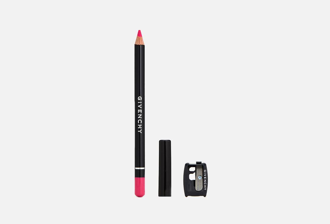 Водостойкий карандаш для контура губ с точилкой Givenchy  LIP LINER 4 неотразимая фуксия
