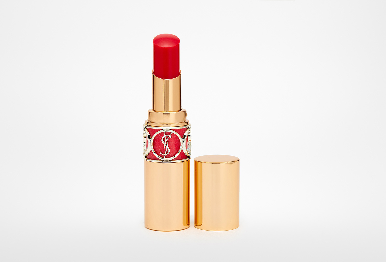 Yves Saint Laurent Губная помада Rouge Volupte Shine 45, Rouge Tuxedo 4 ...