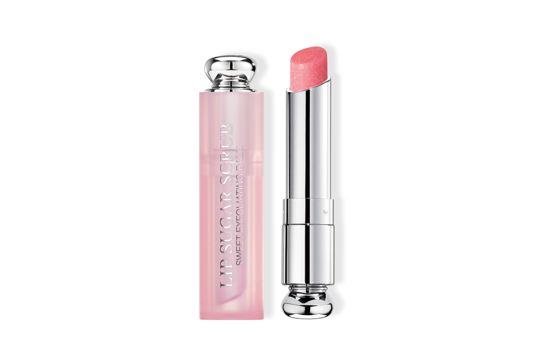 Бальзам-эксфолиант для губ Dior ADDICT LIP sugar SCRUB 001 Универсальный розовый