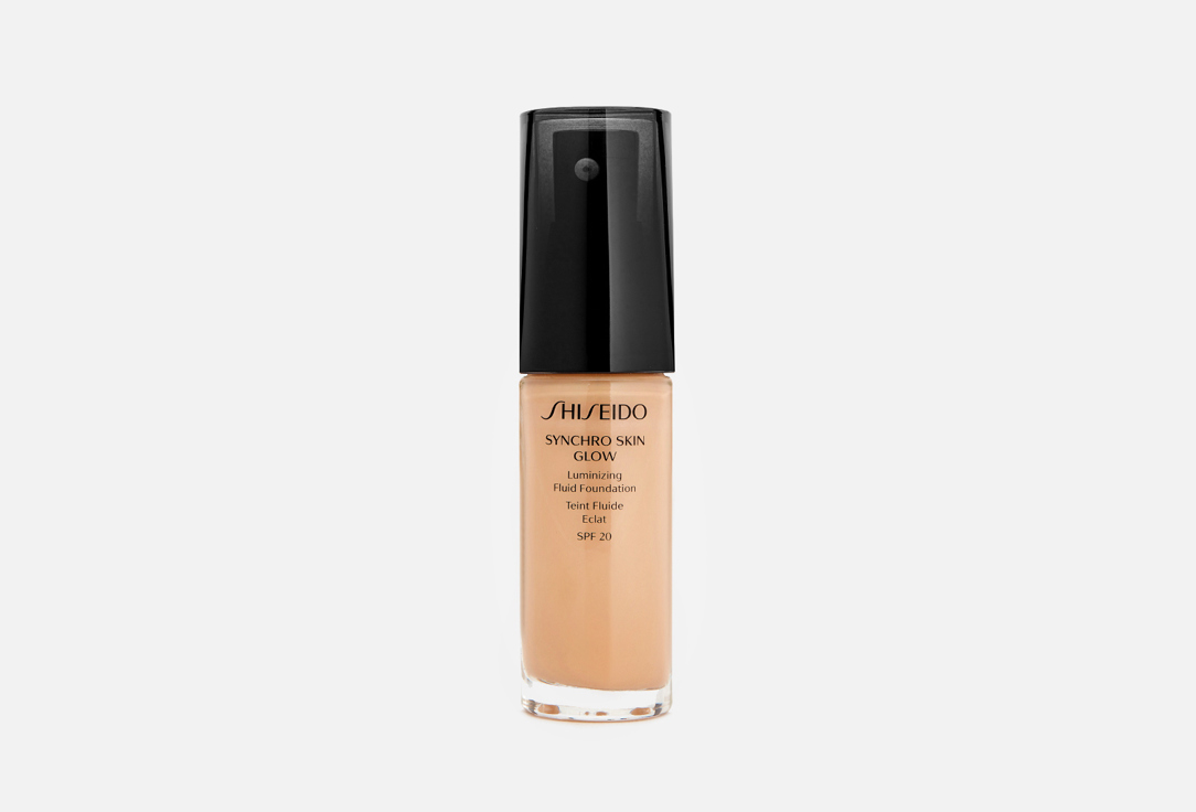Тональное средство-флюид с эффектом естественного сияния Shiseido Synchro Skin Glow Luminizing Fluid Foundation Rose 2
