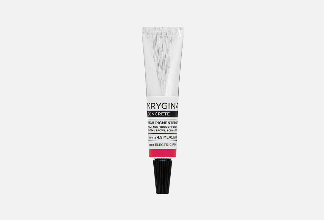 Мультифункциональный насыщенный кремовый пигмент Krygina Cosmetics Concrete  Electric Pink