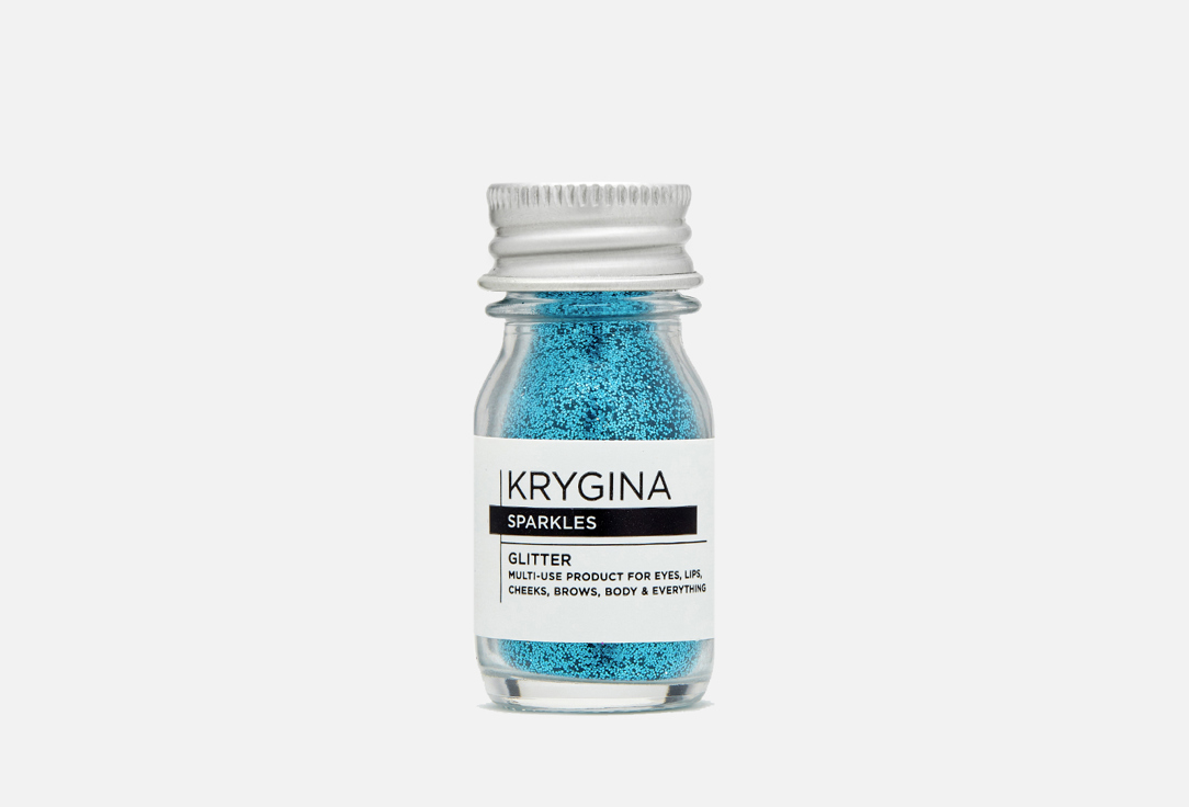 Mультифункциональные блестки Krygina Cosmetics Sparkles  Blue 