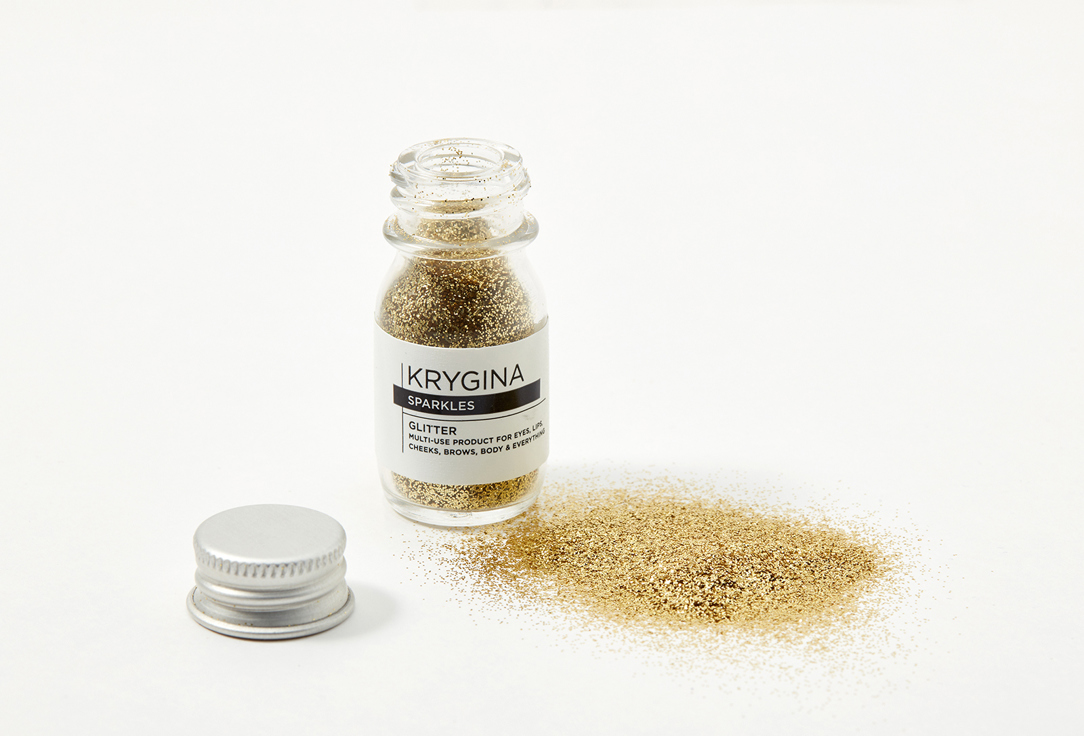 Mультифункциональные блестки Krygina Cosmetics Sparkles  Gold