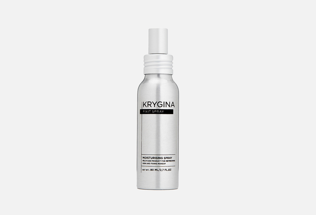 Изображение товара Многофункциональный фиксирующий спрей Krygina Cosmetics FIXIT SPRAY 80 мл для макияжа и увлажнения