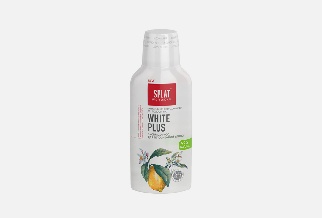 

Ополаскиватель для полости рта SPLAT, WHITE PLUS 275 мл