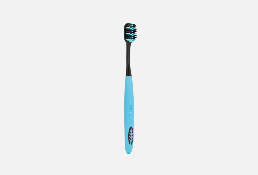 Зубная щётка (в ассортименте) BIOMED BLACK 1 шт зубная щетка biomed black medium голубой