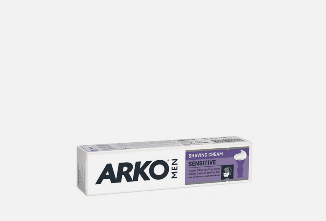 Крем для бритья ARKO Shaving cream sensitive 65 г крем для бритья arko shaving cream sensitive 65 гр