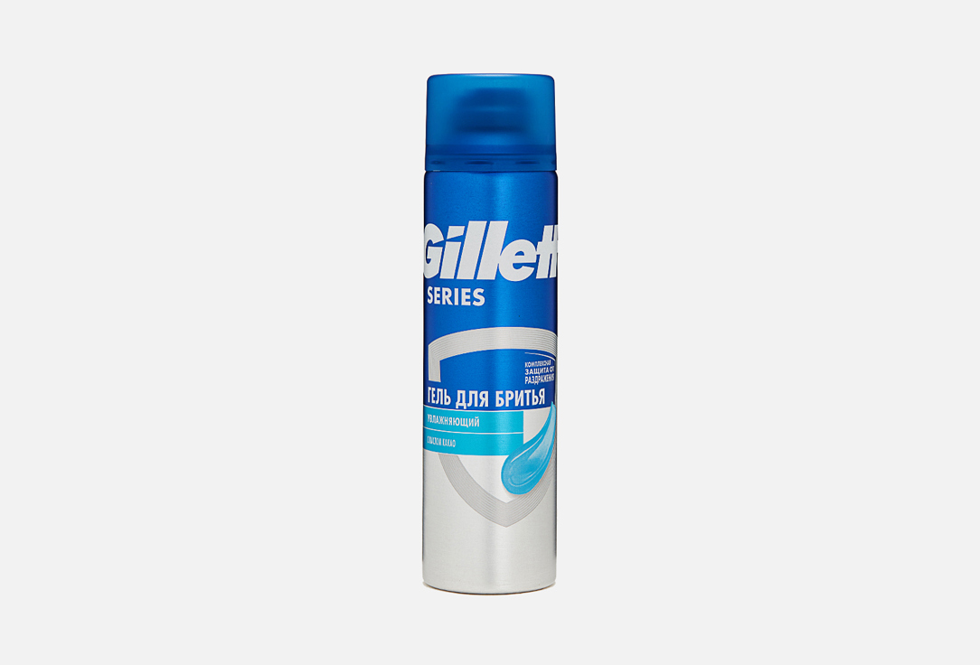 Гель для бритья Gillette moisturizing 