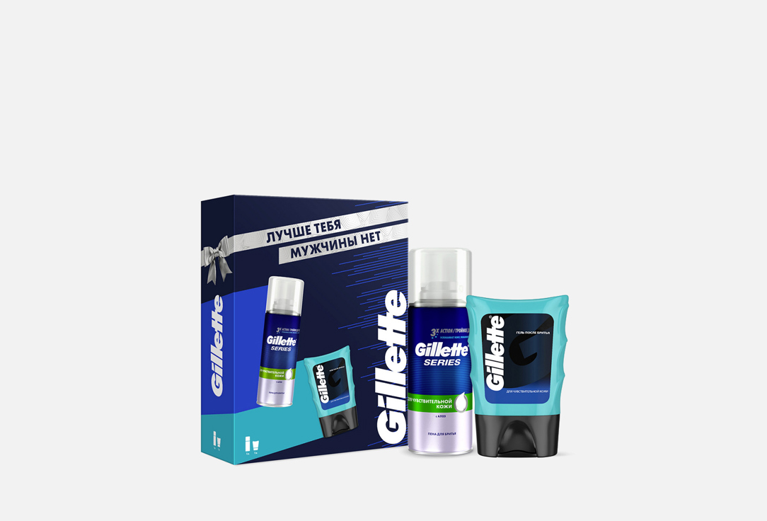 подарочный набор средств для бритья Gillette SERIES 