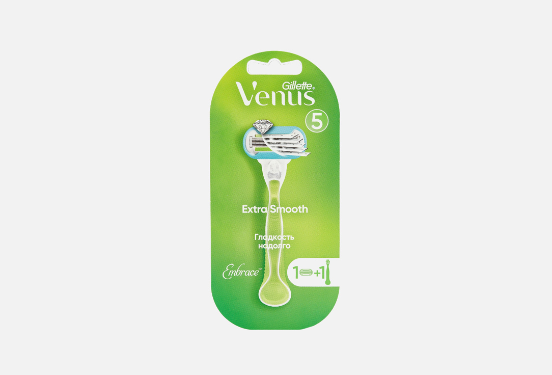 Изображение товара Станок для бритья с 1 сменной кассетой Gillette Venus Smooth