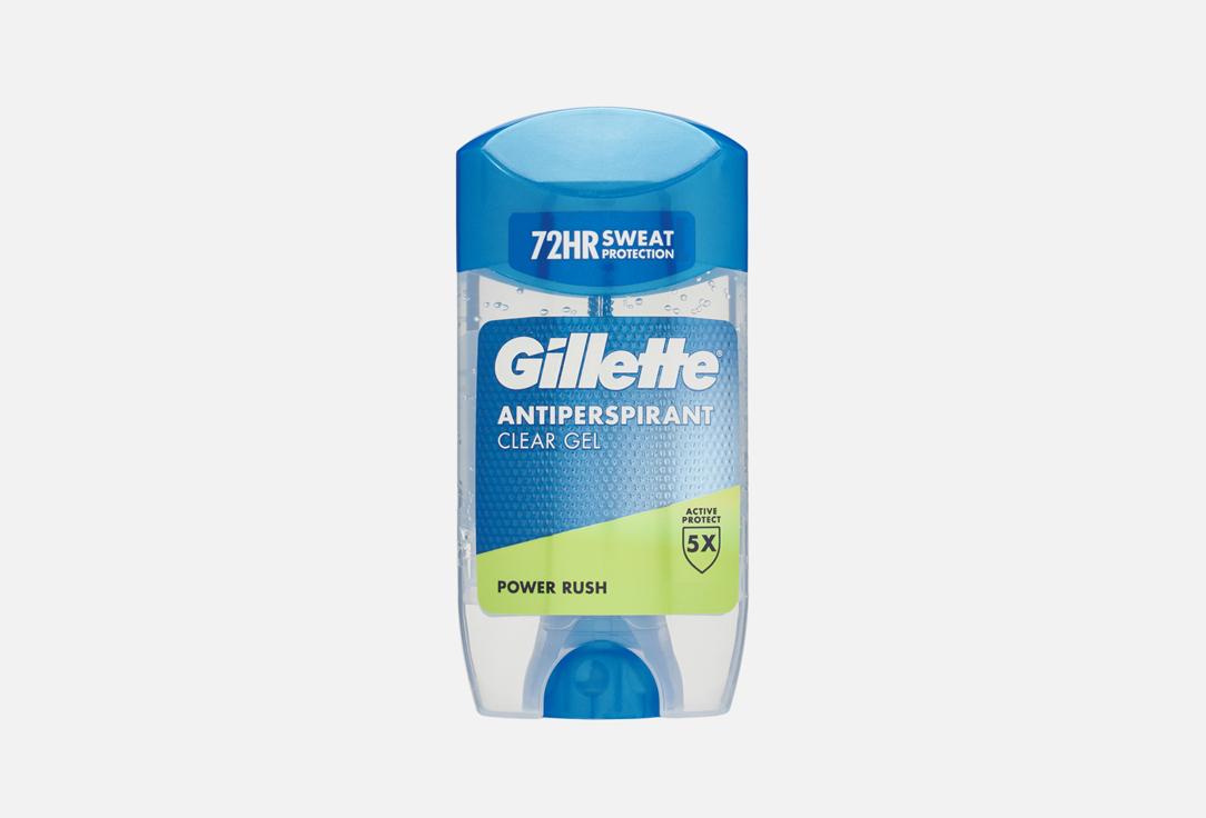 

Гелевый антиперспирант-дезодорант GILLETTE, Power Rush 70 мл