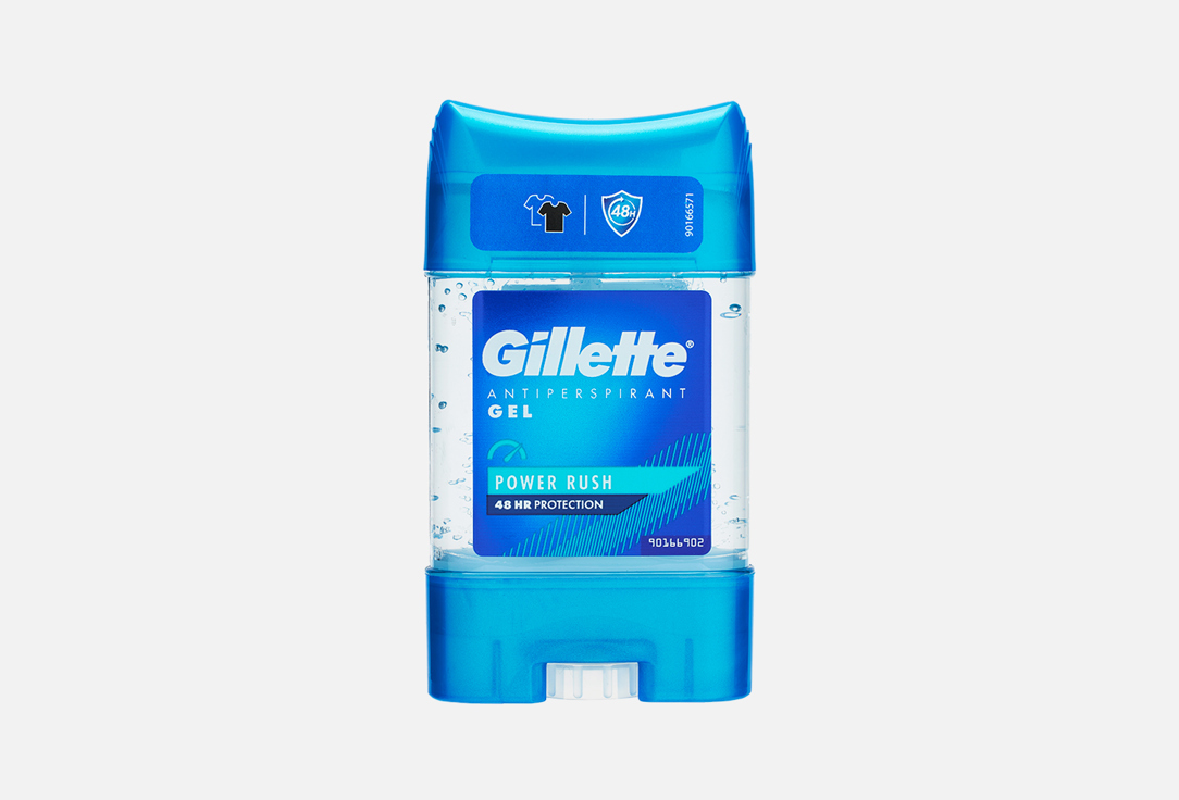 Гелевый антиперспирант-дезодорант Gillette Power Rush 
