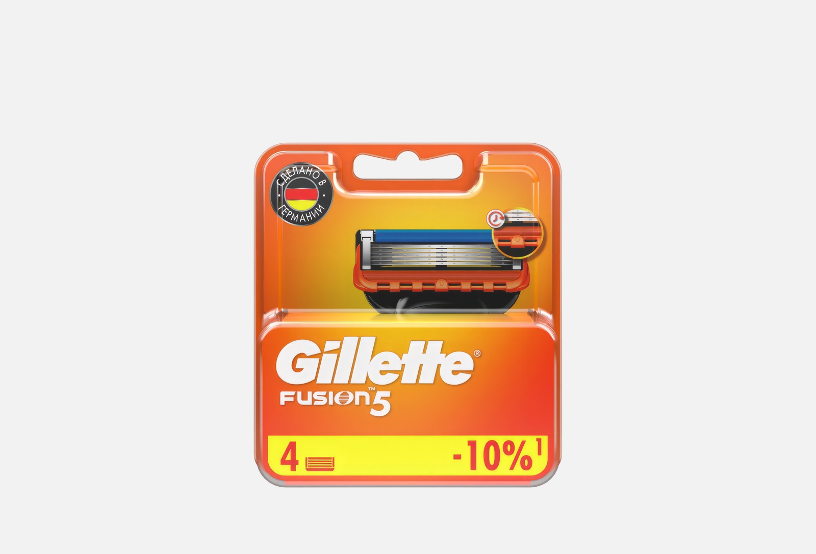 Gillette Сменные кассеты для бритья 4шт. FUSION 4 шт — купить, цена в ...