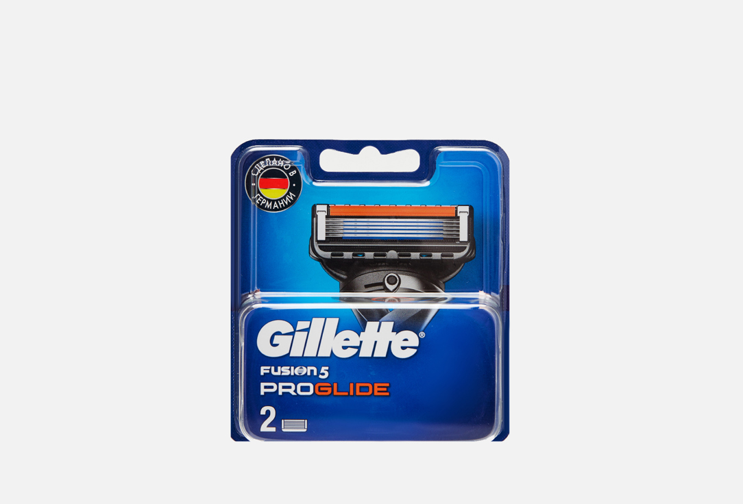 Сменные Кассеты Для бритвы 2шт. GILLETTE Fusion5 ProGlide 2 шт gillette fusion proglide кассеты сменные 8 шт