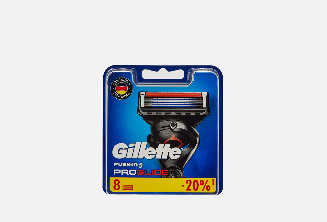 Сменные кассеты для бритвы GILLETTE Fusion5 ProGlide 8 шт