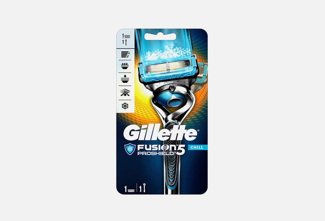 Бритва со сменными касетами Gillette Gillette Fusion5 ProShield Chill 