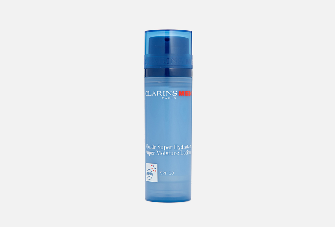Интенсивно увлажняющий лосьон для лица SPF 20 CLARINS Fluide Super Hydratant 50 мл clarins men shaving essentials