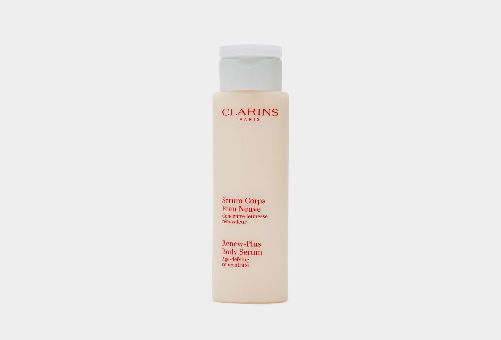 clarins serum corps peau neuve
