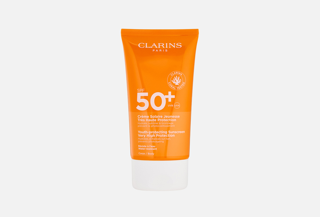 

Солнцезащитный крем для тела SPF 50+ CLARINS, Crème Solaire Corps 150 мл