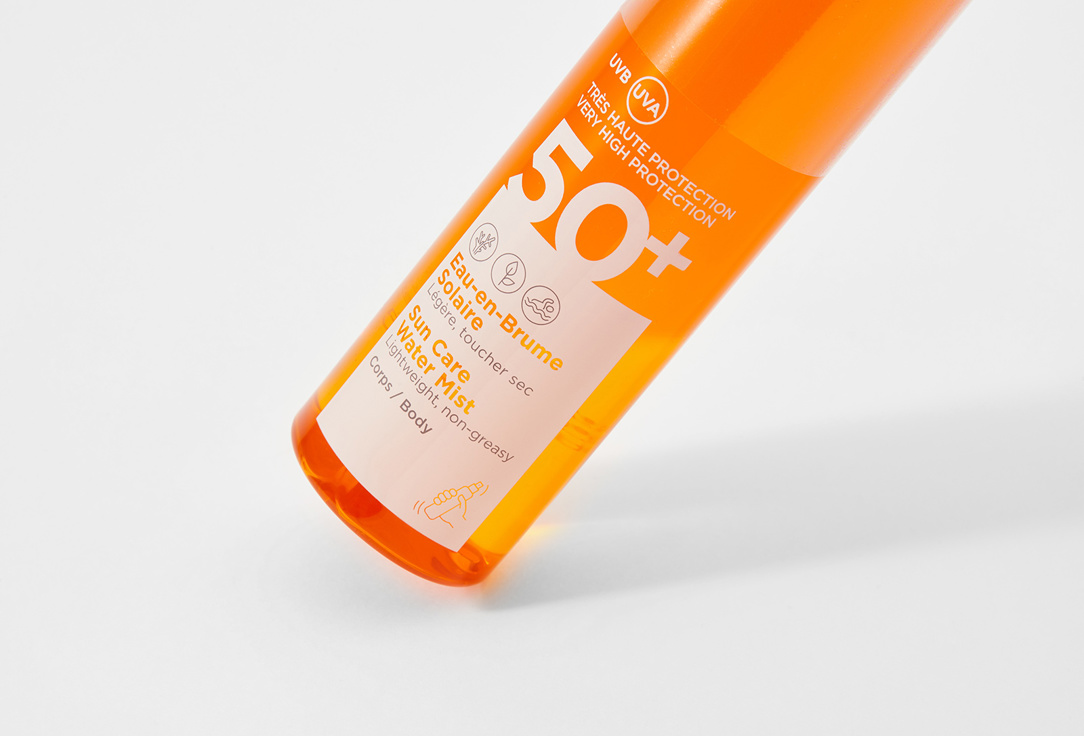 Солнцезащитный лосьон-спрей для тела SPF 50+ Clarins Eau-en-Brume Solaire Corps 