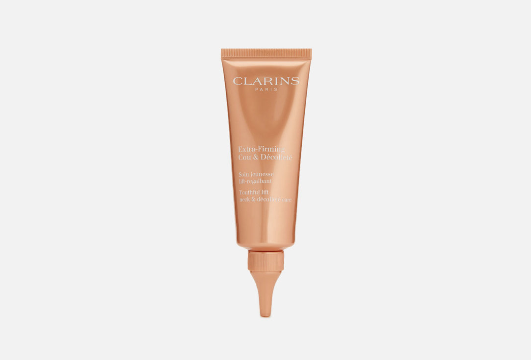 clarins extra firming energy day cream 50мл Регенерирующий, омолаживающий крем для шеи и декольте CLARINS Extra-Firming 75 мл