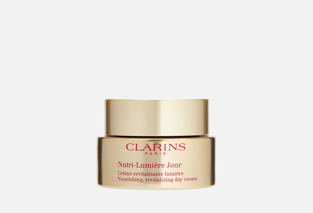 подарочный набор clarins nutri lumiere 1 шт Питательный антивозрастной дневной крем, придающий сияние зрелой коже CLARINS Nutri-Lumière 50 мл