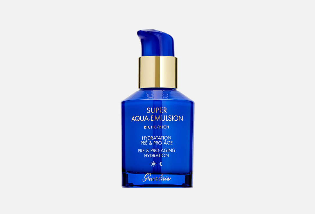 Эмульсия для лица с насыщенной текстурой GUERLAIN Super Aqua 50 мл эмульсия для умывания shiseido очищающая эмульсия с кремовой текстурой creamy cleansing emulsion