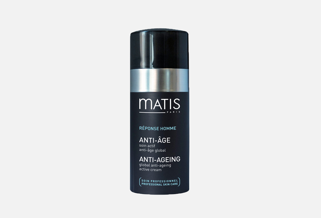 Омолаживающий крем для лица активного действия Matis Reponse Homme Global Anti-Ageing Active Cream 