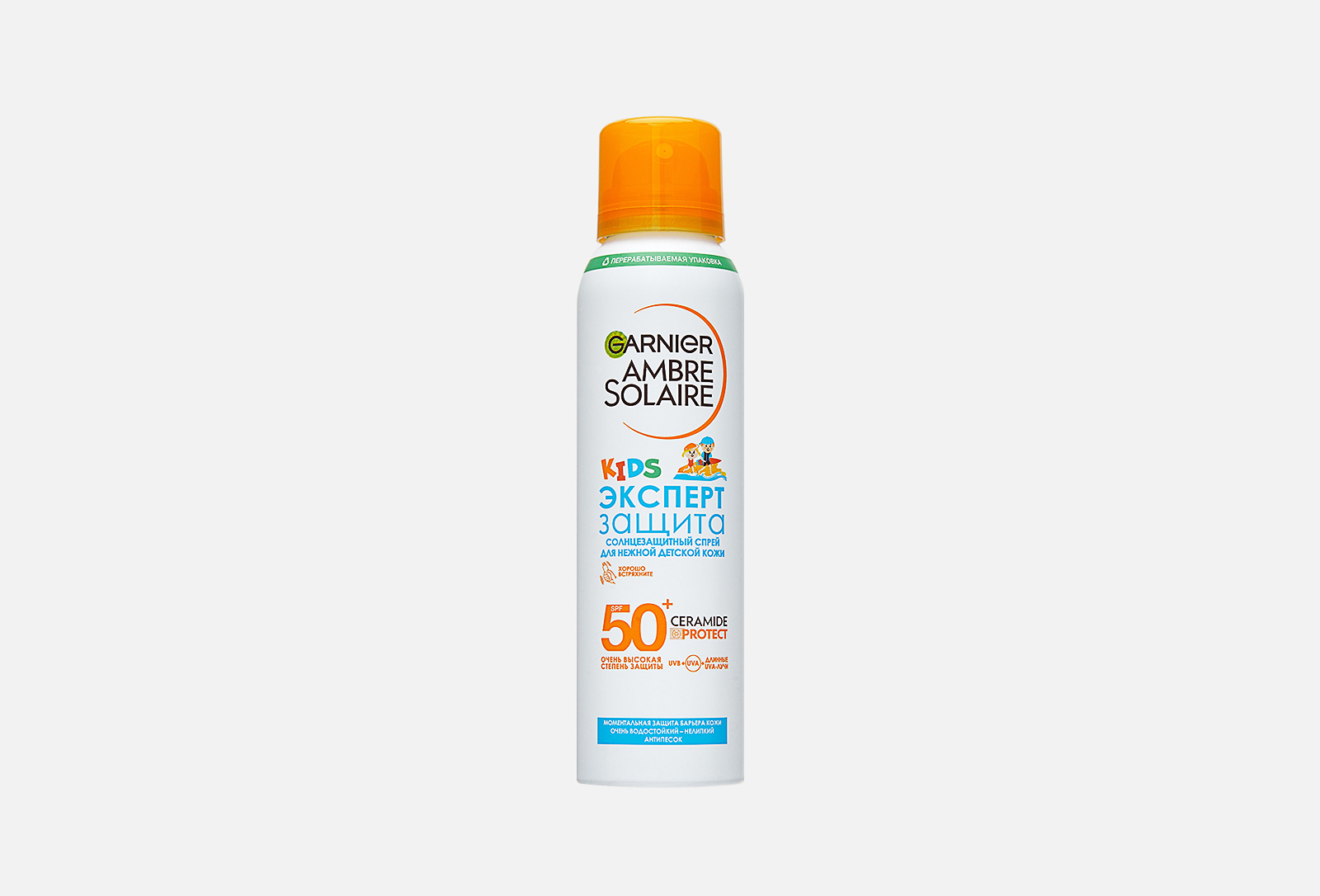 Ambre Solaire Солнцезащитный сухой спрей SPF50 Анти-Песок 150 мл ...