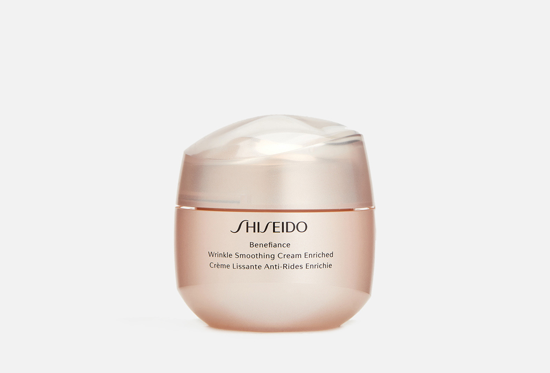 Питательный крем, разглаживающий морщины SHISEIDO BENEFIANCE 75 мл shiseido shiseido восстанавливающий питательный крем интенсивного действия benefiance wrinkleresist24