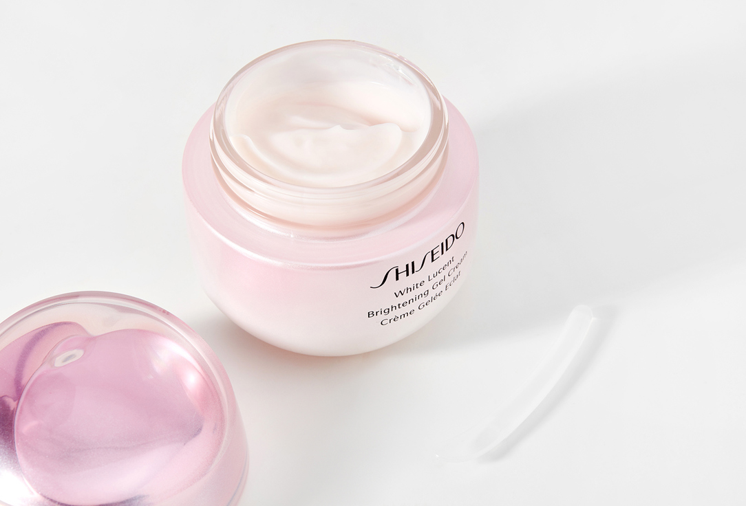 Гель-крем выравнивающий тон кожи Shiseido WHITE LUCENT 