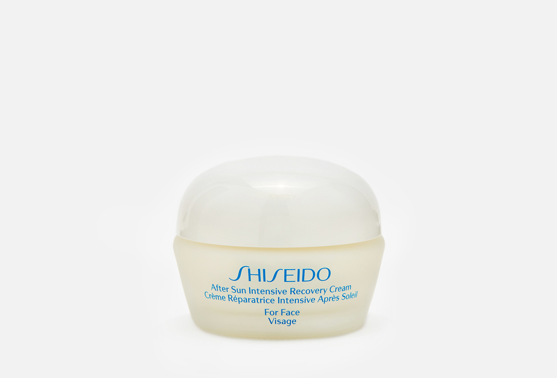 Восстанавливающий крем для ухода за кожей лица после пребывания на солнце Shiseido After Sun Intensive Recovery Cream 