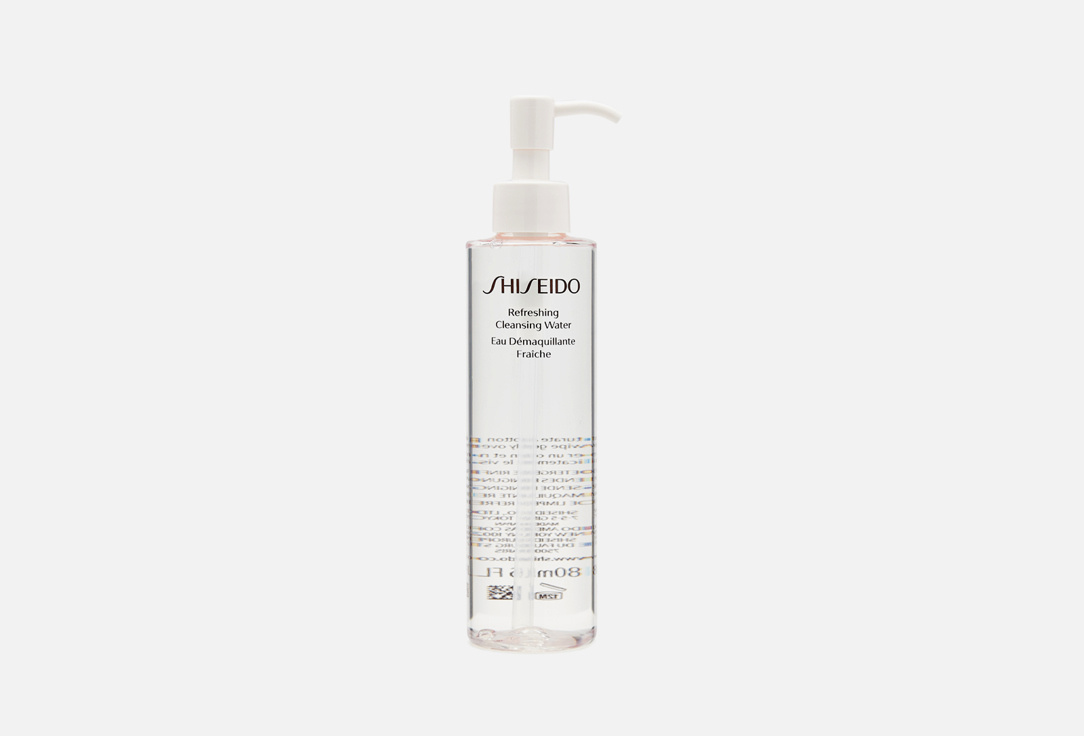 Освежающая очищающая вода SHISEIDO Refreshing Cleansing Water 180 мл shiseido generic skincare refreshing cleansing water