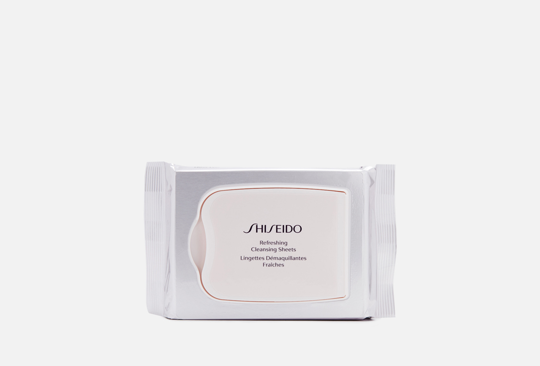 Освежающие очищающие салфетки Shiseido Refreshing Cleansing Sheets 
