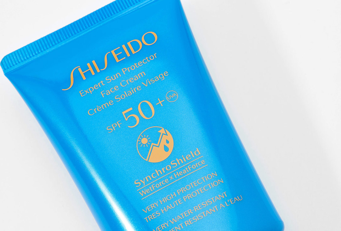 Солнцезащитный крем для лица SPF50+ Shiseido EXPERT SUN PROTECTION CREAM 