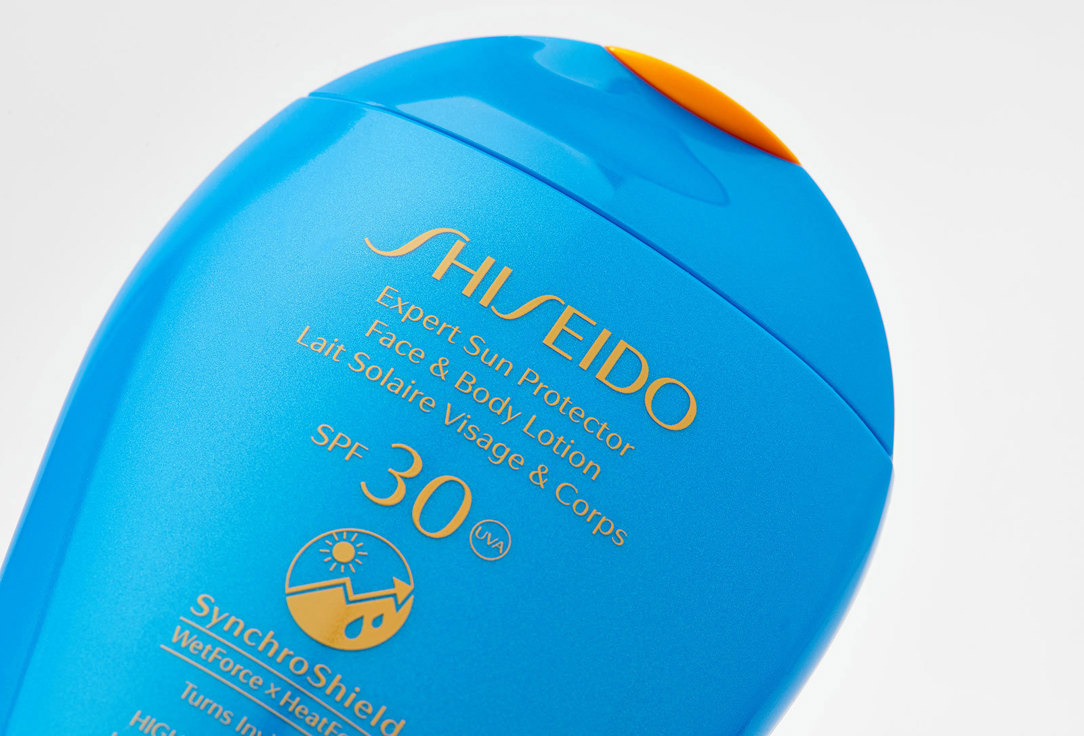 Солнцезащитный лосьон для лица и тела SPF30  Shiseido EXPERT SUN PROTECTION LOTION 